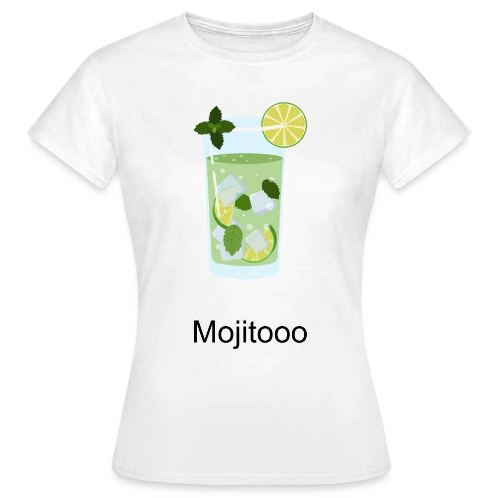 T-shirt Femme Mojito - blanc