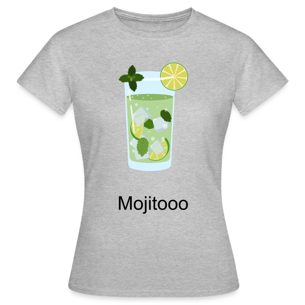 T-shirt Femme Mojito - gris chiné