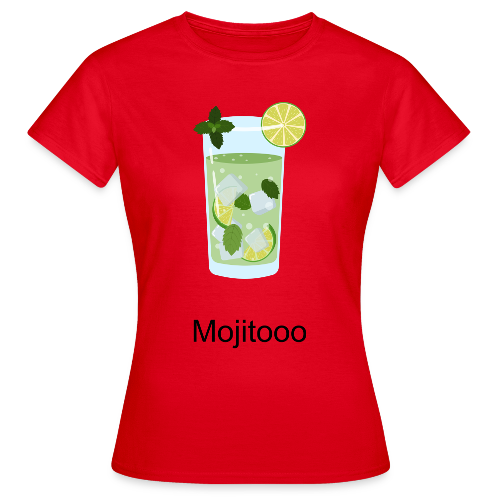 T-shirt Femme Mojito - rouge