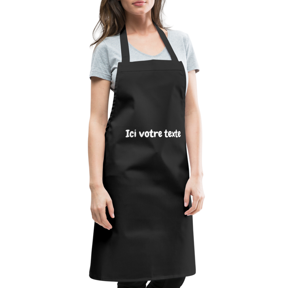 Tablier de cuisine - noir