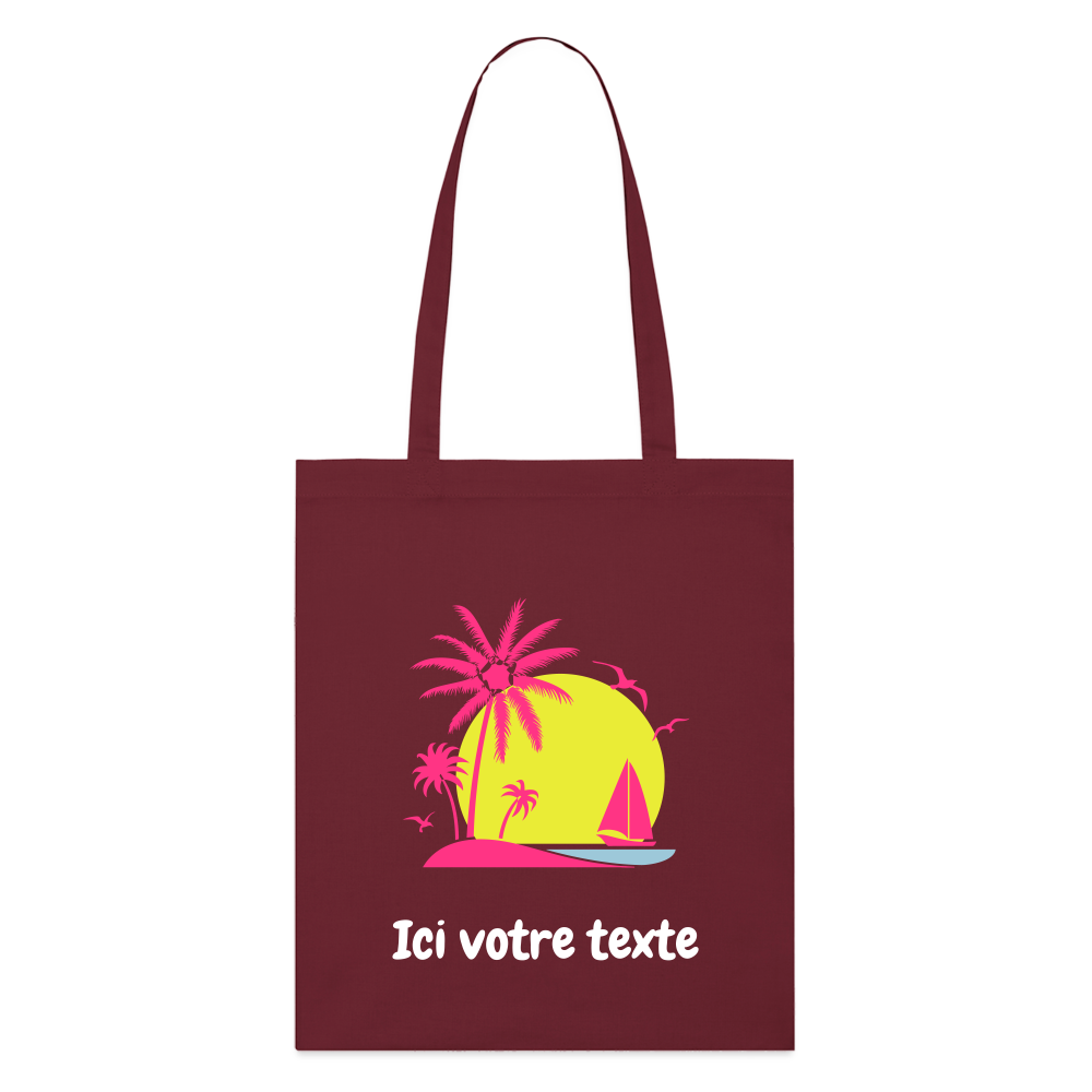 Tote bag bio Stanley/Stella plage - bordeaux