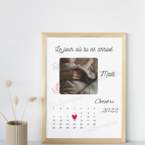 le jour ou tu es arrivé